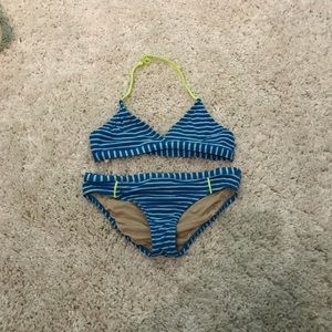 Striped bikini